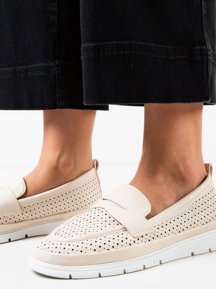 Pantofi Casual Amina Bej