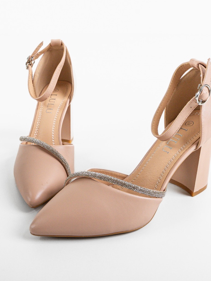 Pantofi dama Dem Bej 3