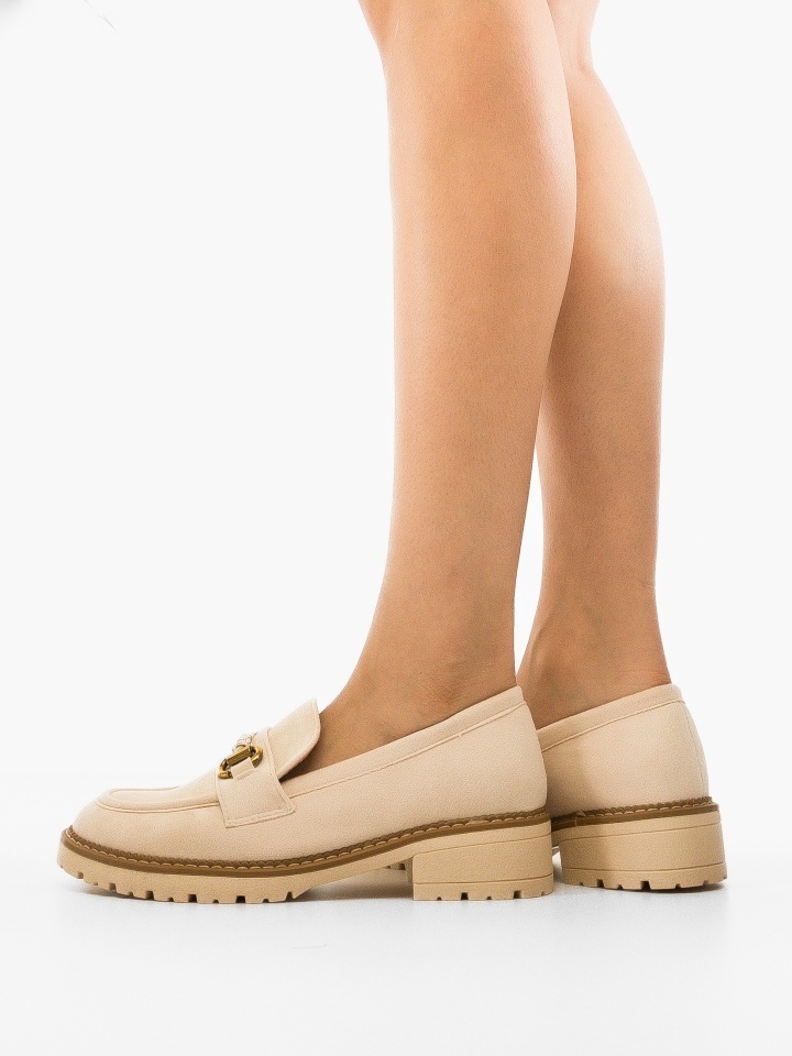 Pantofi Casual Londrey Bej