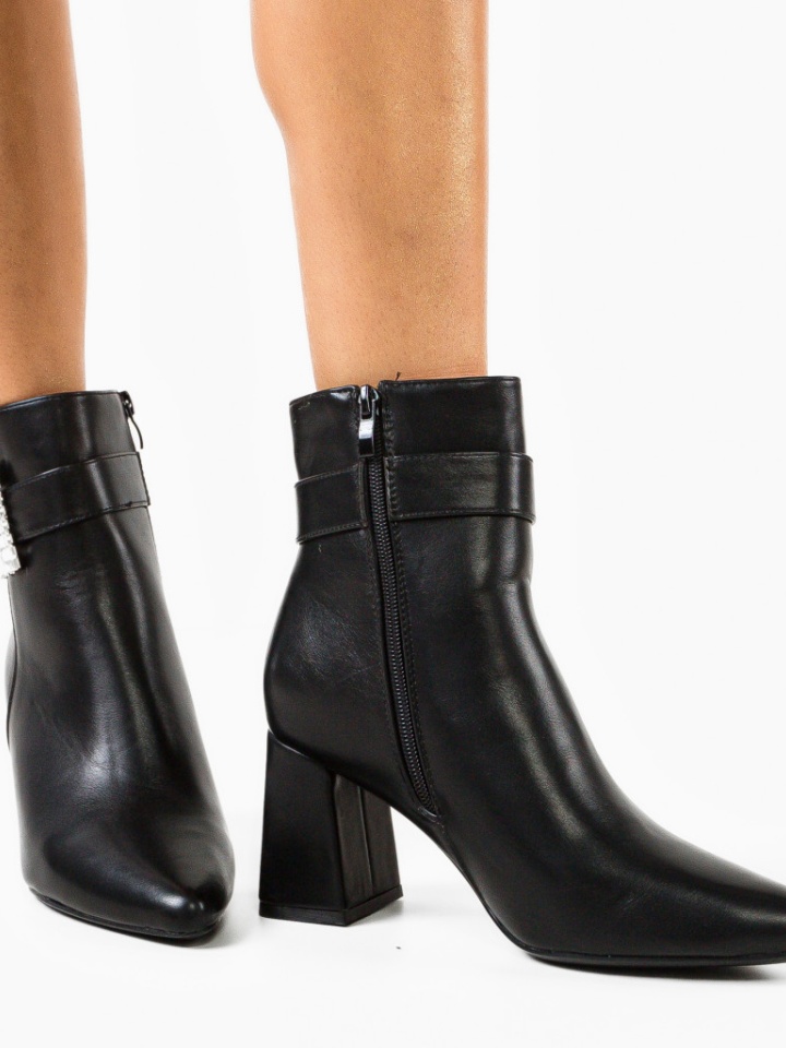 Botine dama Dillon Negre