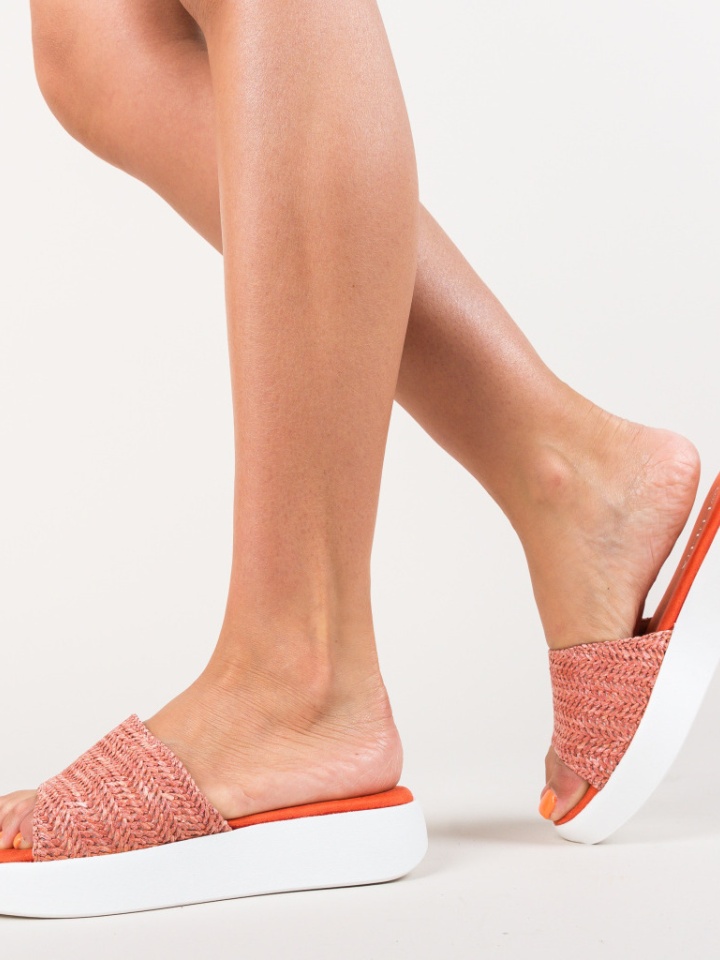 Papuci Fino Portocalii