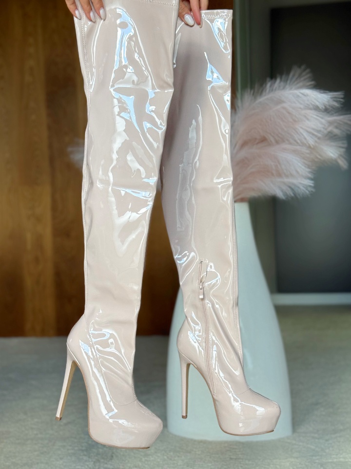 Cizme dama Motaks Nude