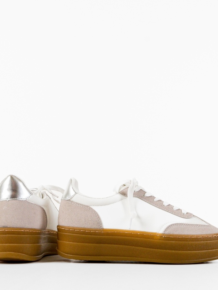 Sneakers dama Jaswin Khaki