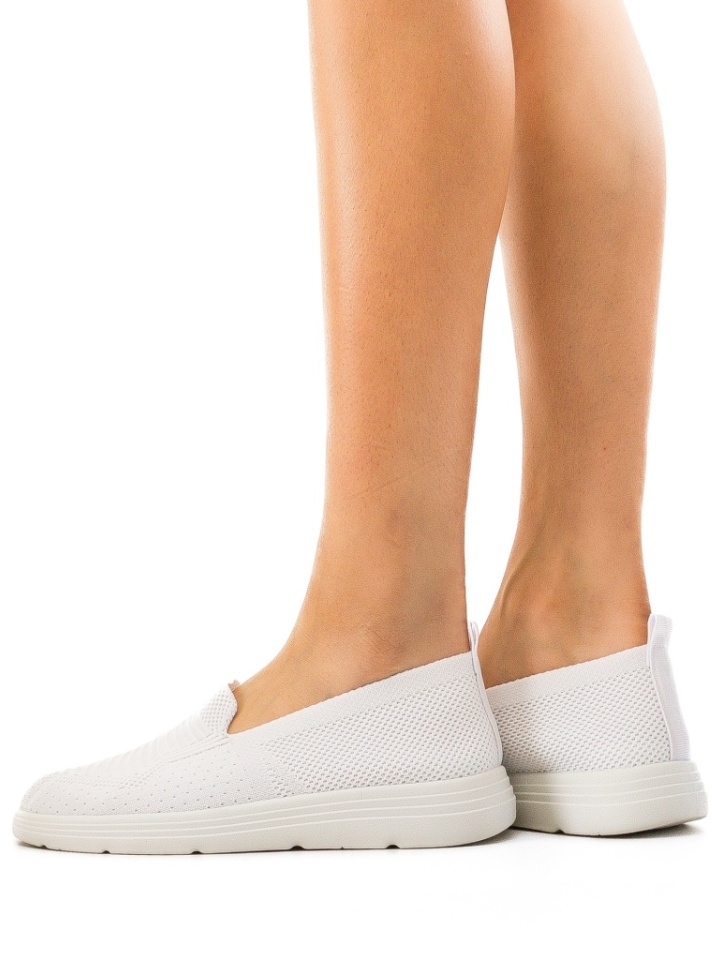 Espadrile dama Thato Albe