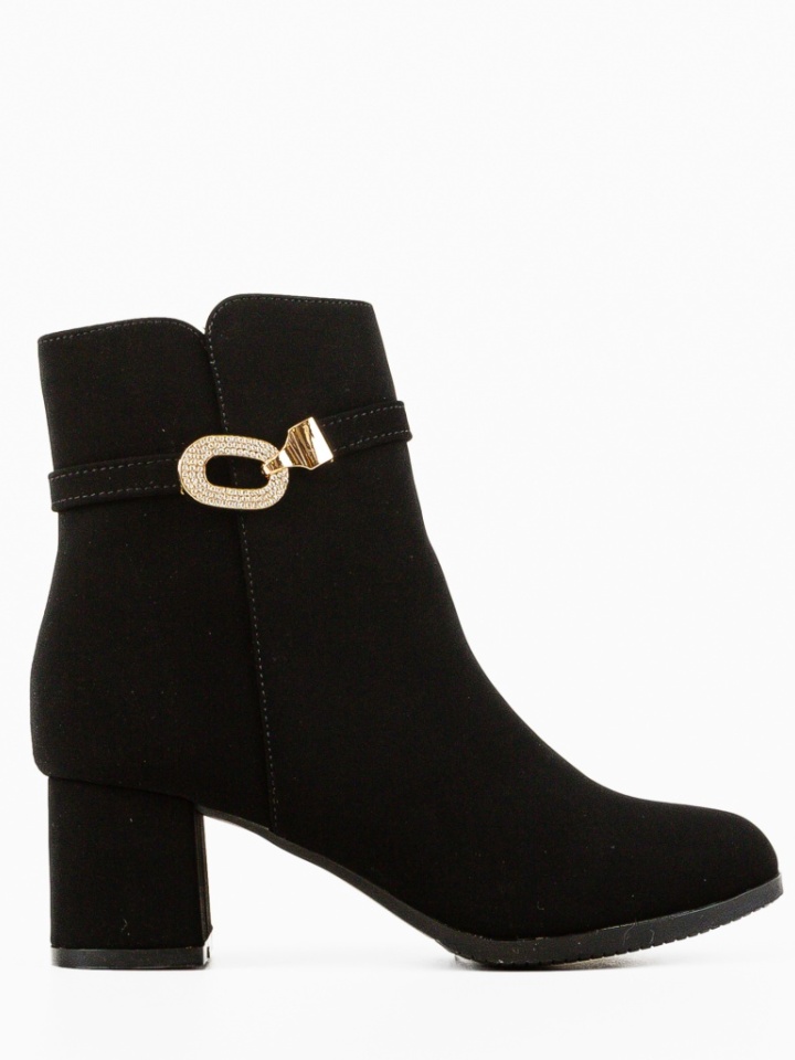 Botine dama Greza Negre