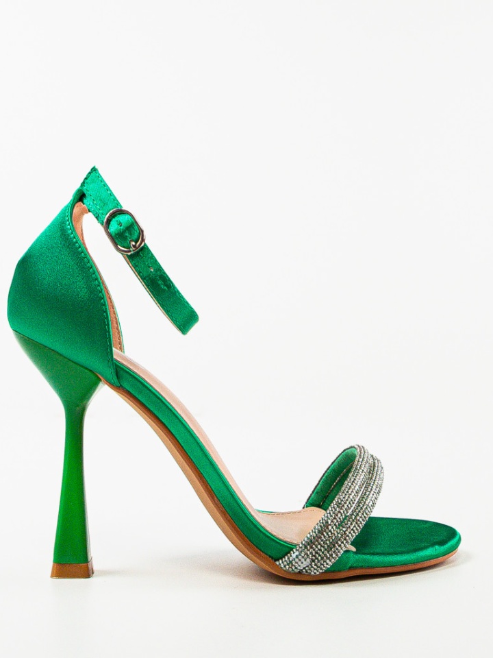 Sandale cu toc Seoul Fuchsia