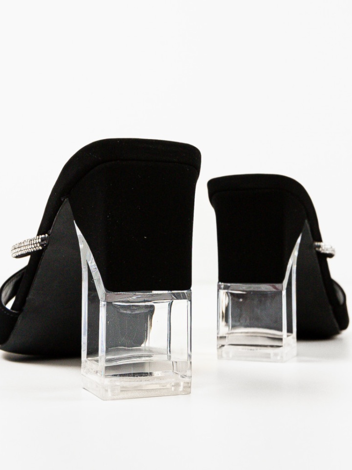 Saboti cu toc Baltimore Negre