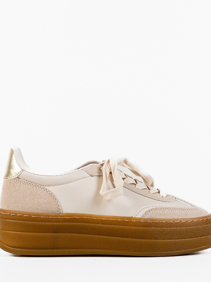 Sneakers dama Jaswin Khaki