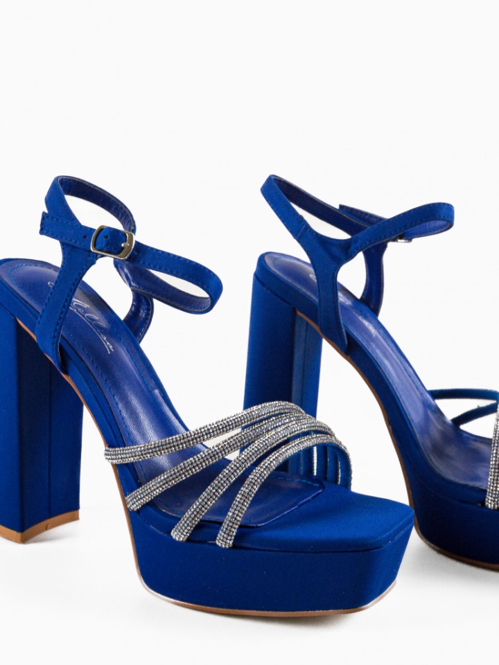 Sandale cu toc Troy Bej