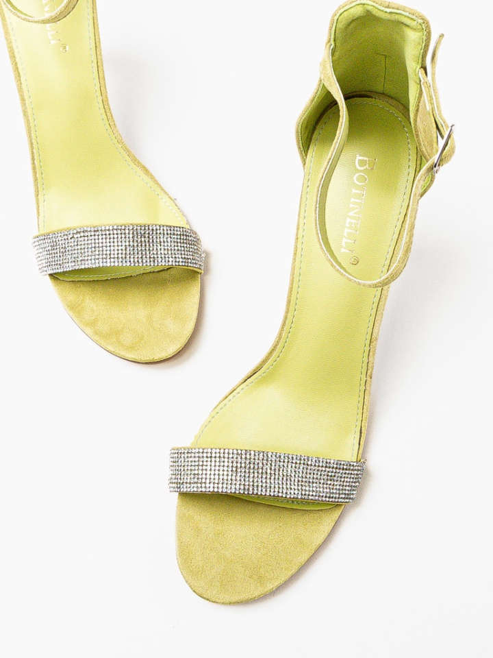 Sandale cu toc Kandrev Fuchsia