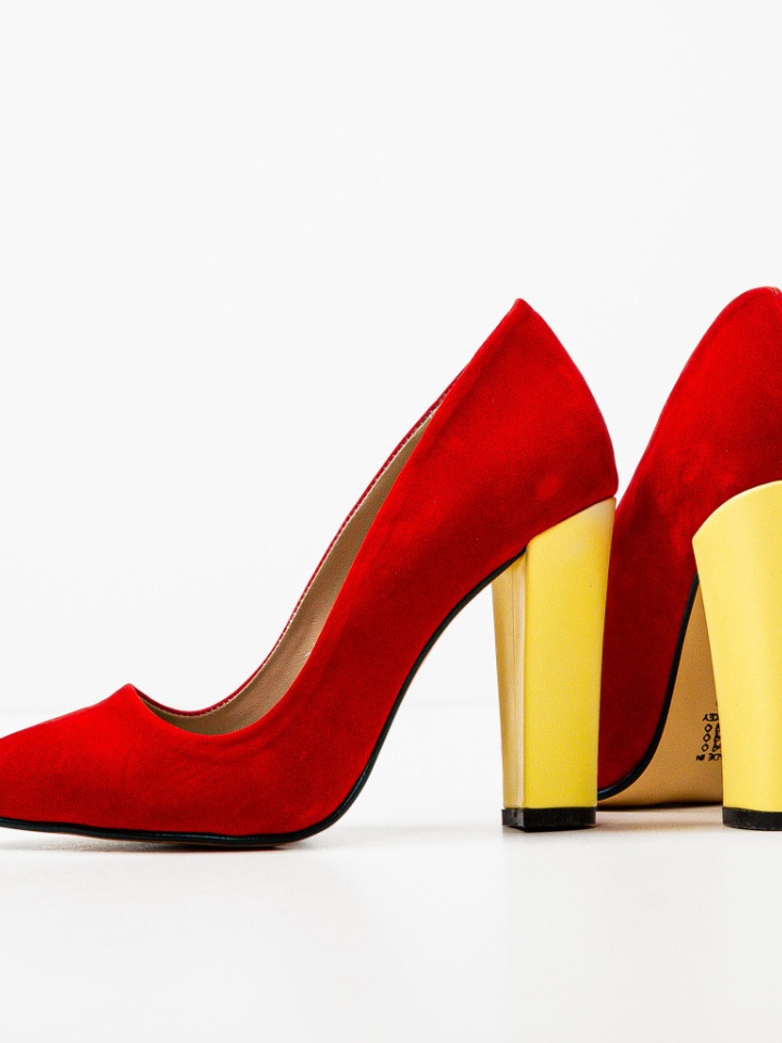 Pantofi dama Sorca Rosii 2