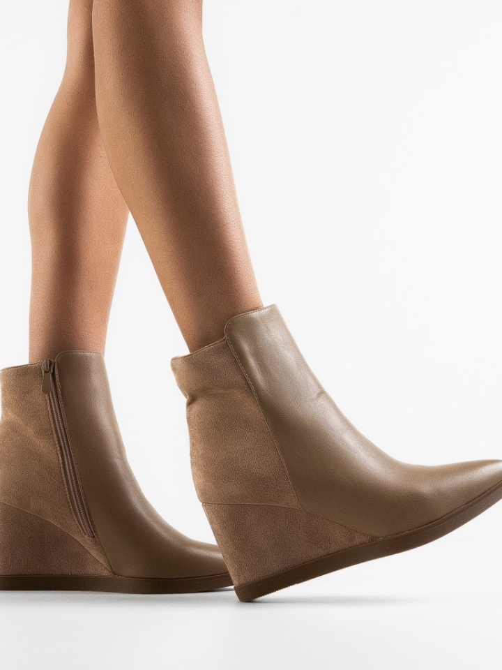Botine dama Bray Khaki
