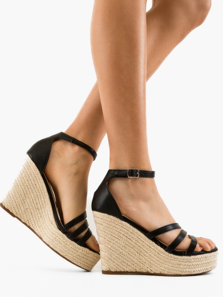 Platforme dama Ellen Negre