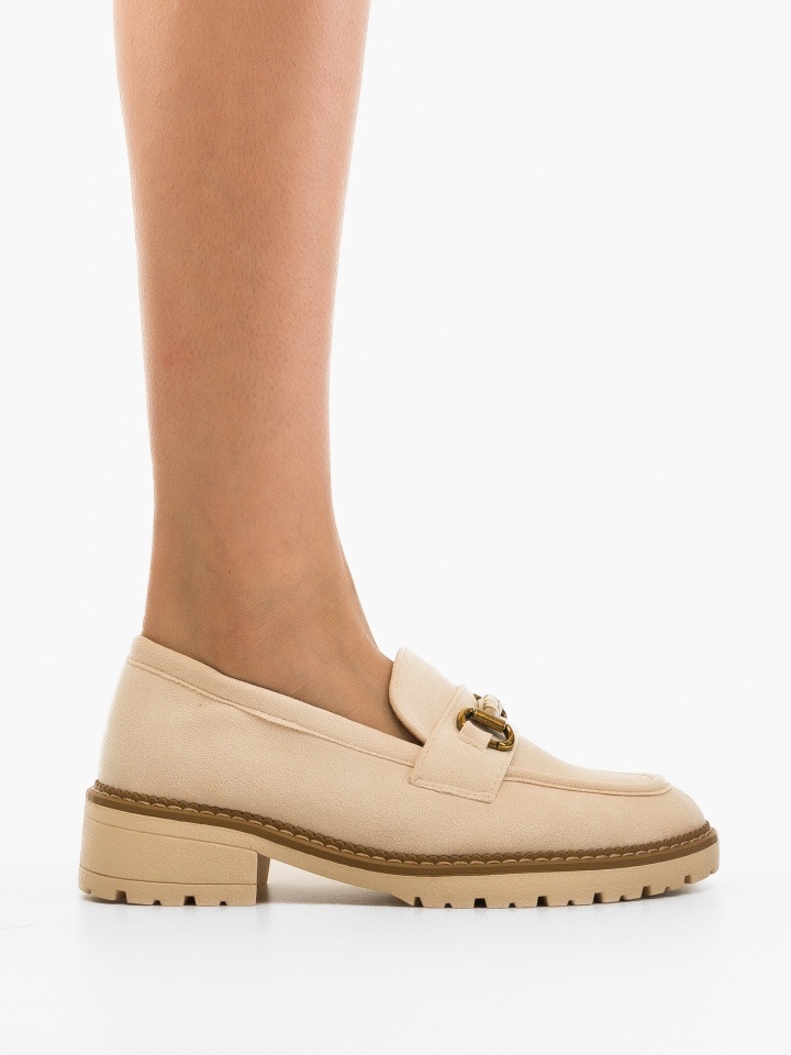 Pantofi Casual Londrey Bej