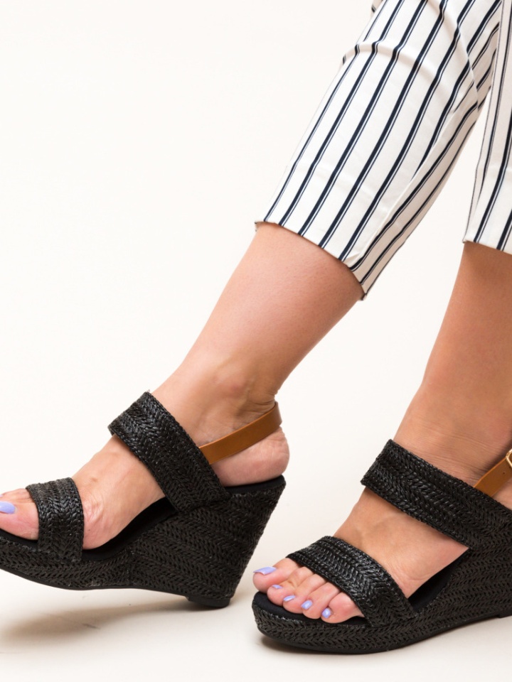 Platforme Cloe Negre