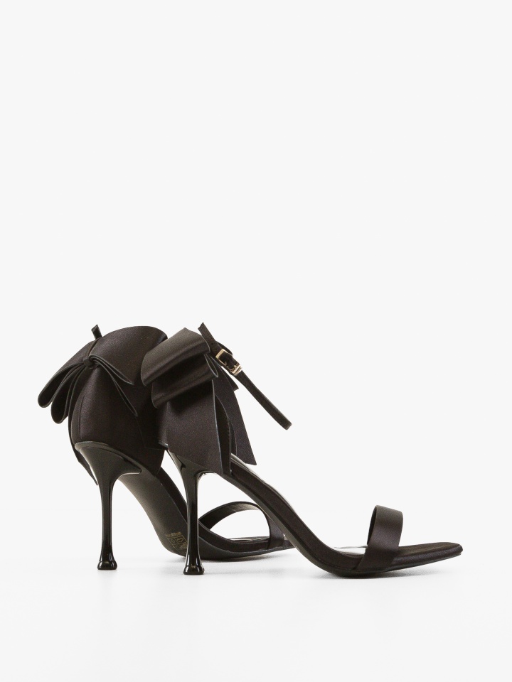 Sandale cu toc Raust Negre