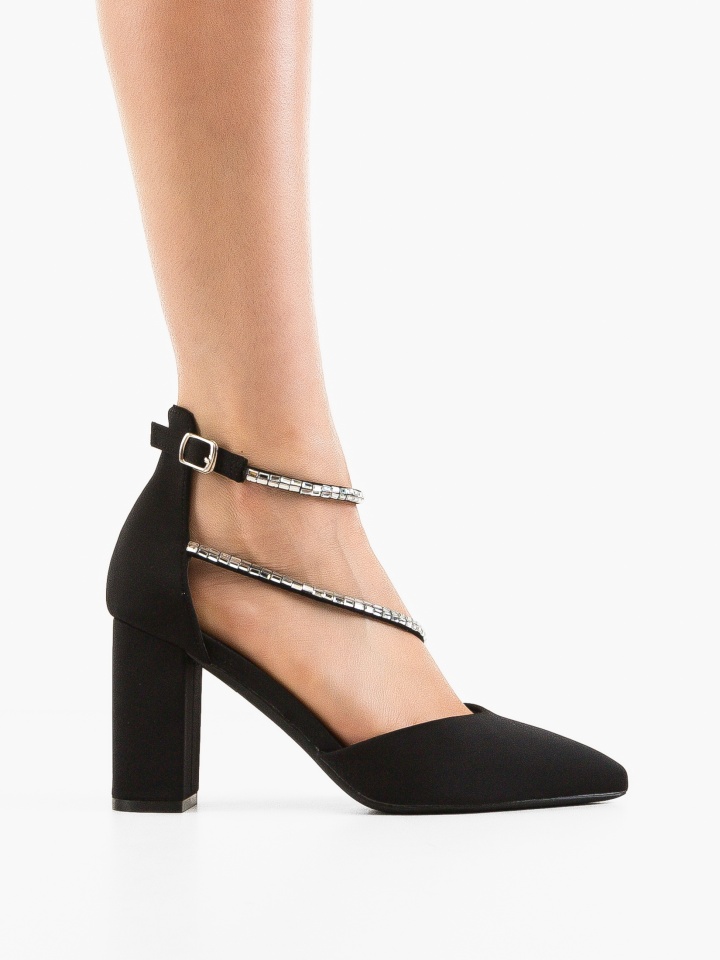 Pantofi cu toc Kudia Albi