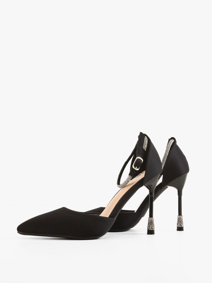 Pantofi cu toc Yanu Argintii