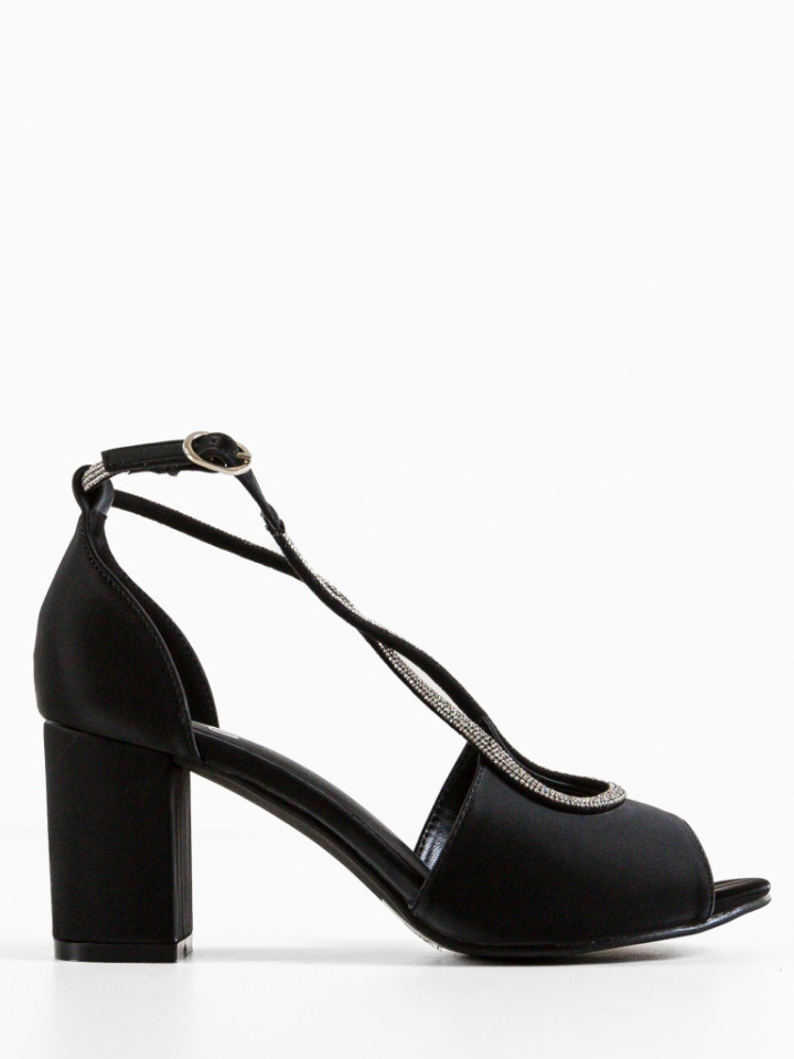 Sandale cu toc Gustav Albe