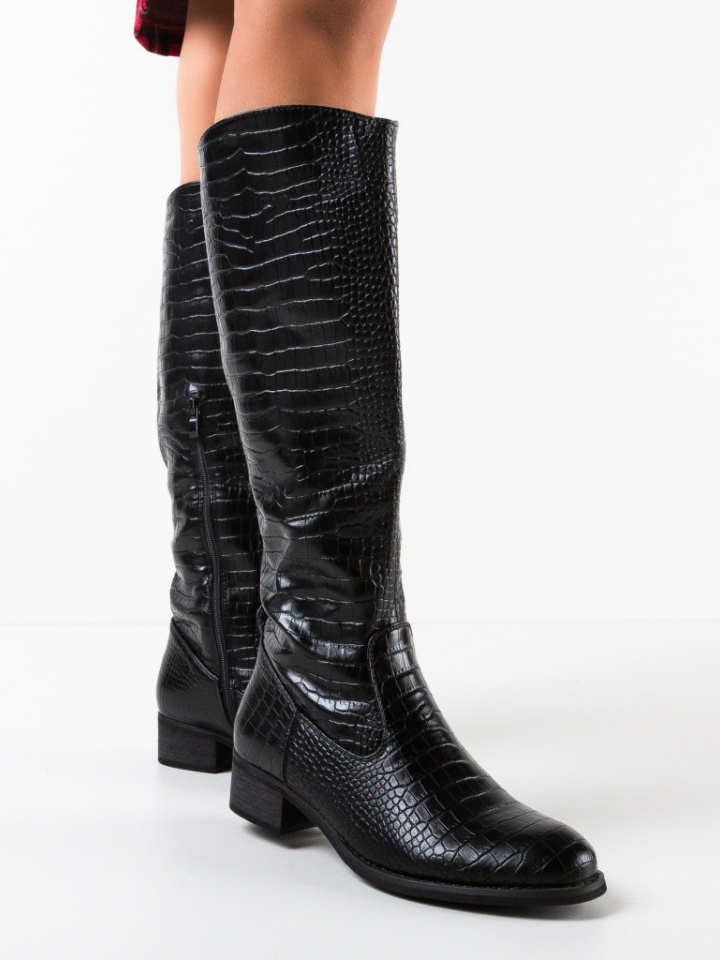 Cizme dama Selin Negre