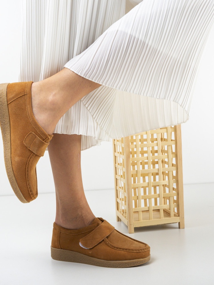 Pantofi Casual Boba Camel