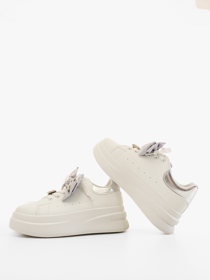 Sneakers dama Thaban Argintii