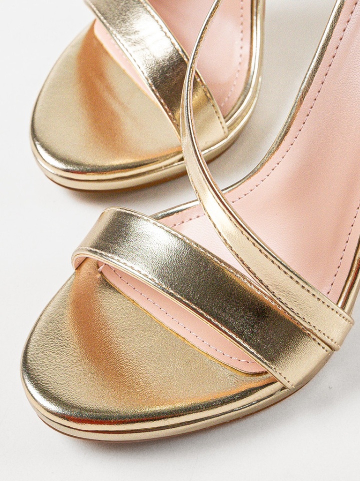 Sandale cu toc Jova Aurii 2