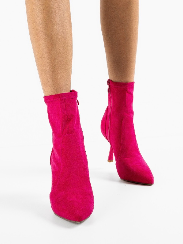 Botine dama Jak Fuchsia