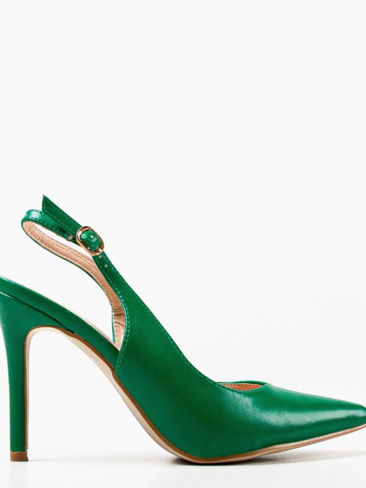 Pantofi cu toc Amani Bej