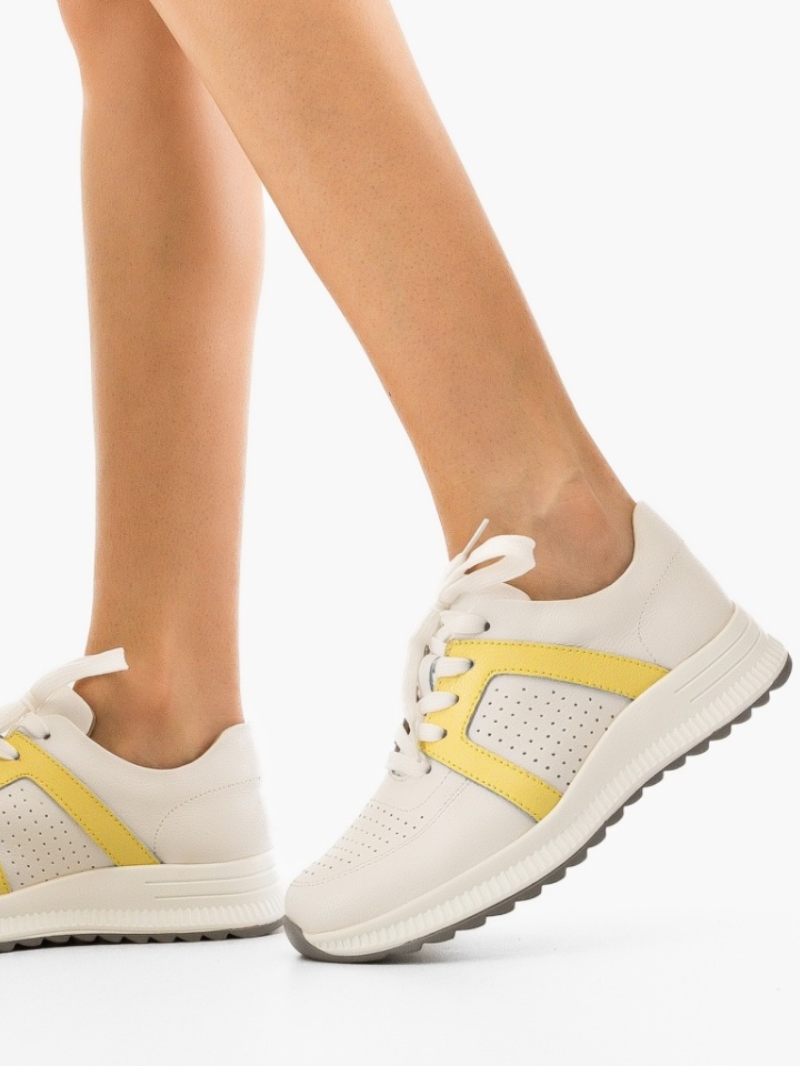 Sneakers dama Melymi Galbeni