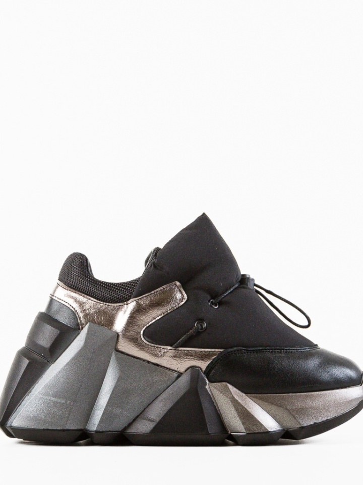 Sneakers dama Plicay Negri 2