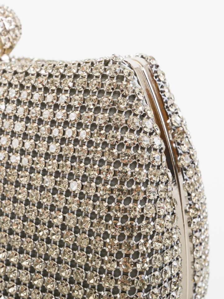 Geanta plic Giulia Argintie