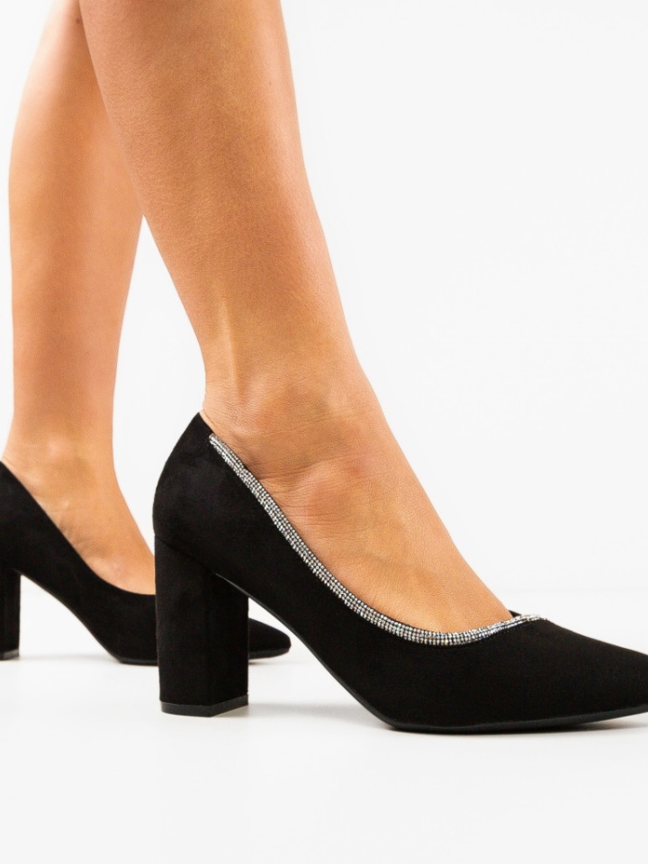 Pantofi cu toc Bavalka Verzi