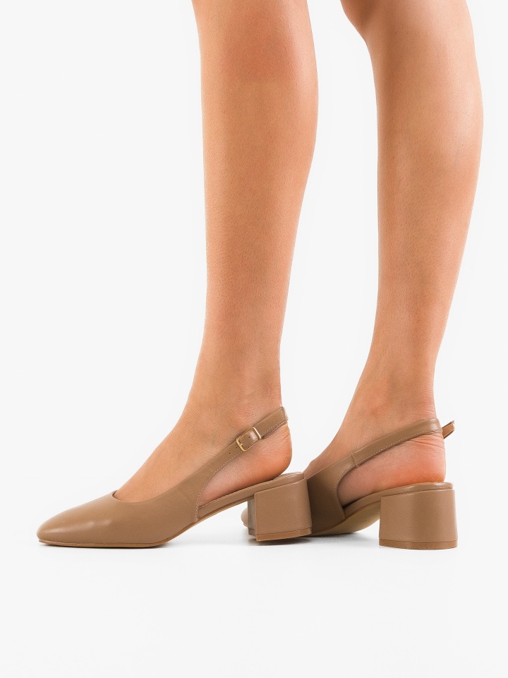 Pantofi dama Kheian Bej