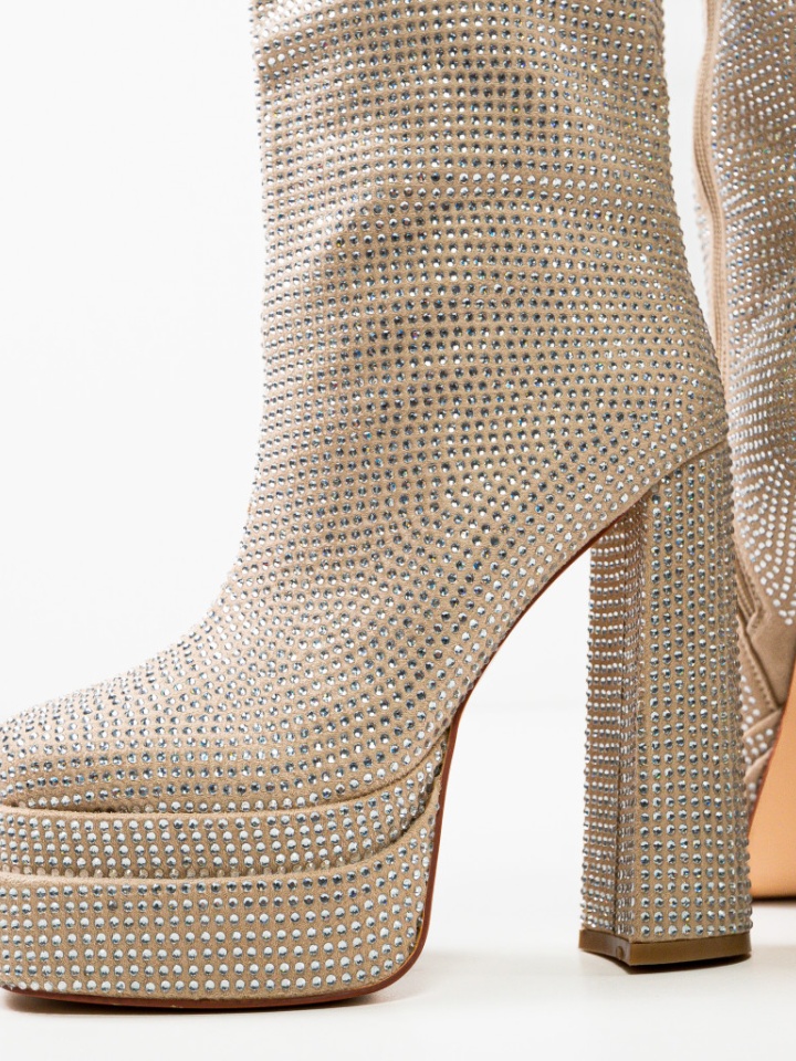 Botine dama Vance Bej