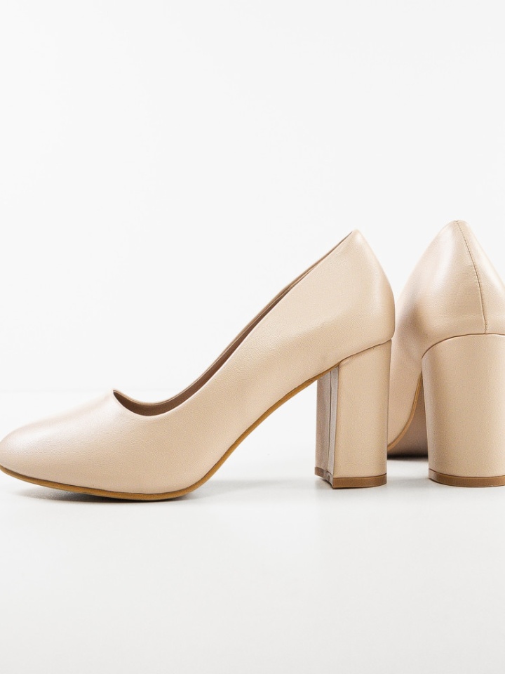 Pantofi dama Lorna Bej 2