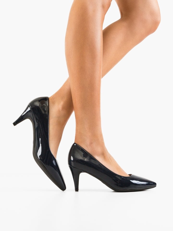 Pantofi stiletto dama Fiona Bleumarin