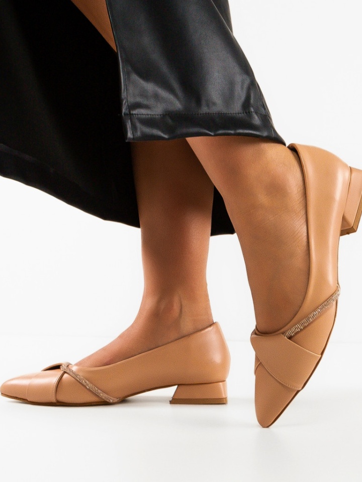 Pantofi dama Perma Bej