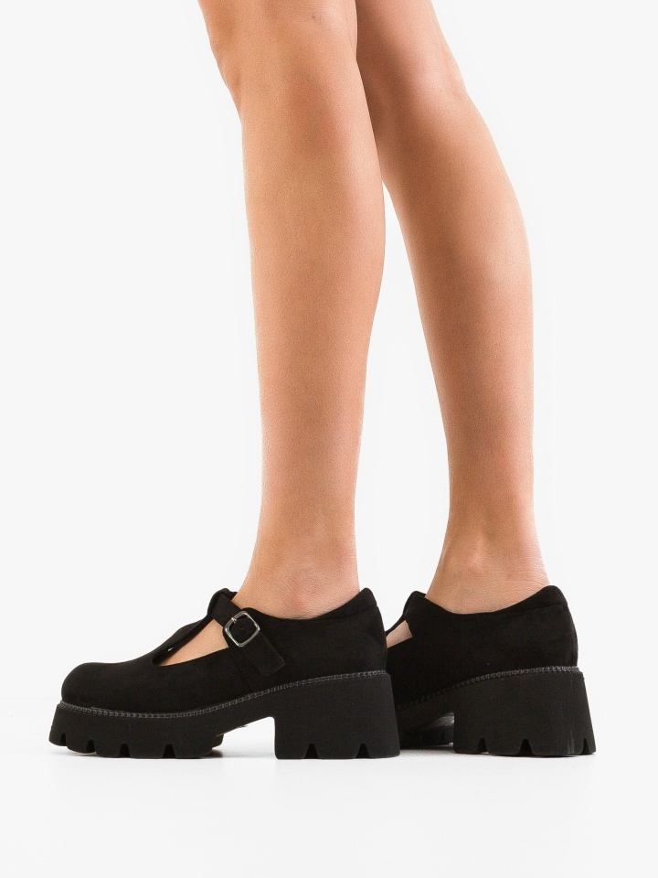 Pantofi Casual dama Fabox Negri 2