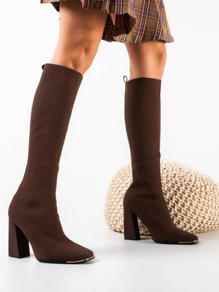 Cizme dama Joely Bej