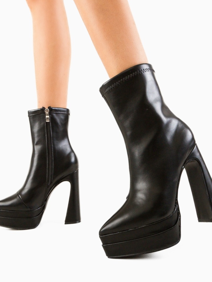 Botine dama Kunza Bej