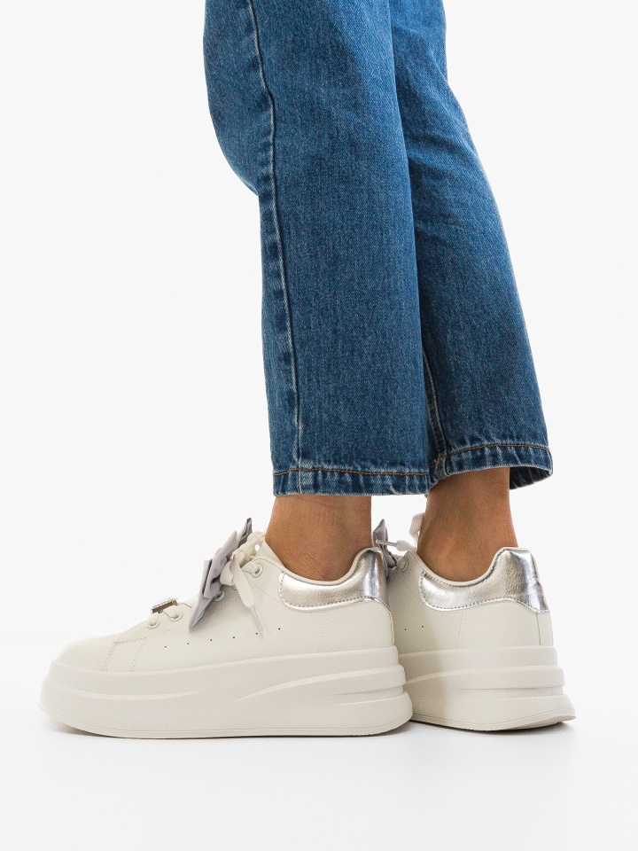 Sneakers dama Thaban Argintii