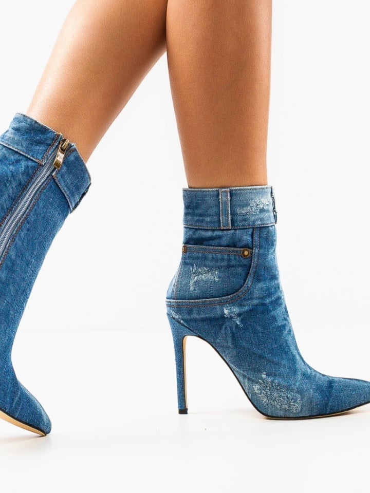 Botine dama Sharkbay Negre