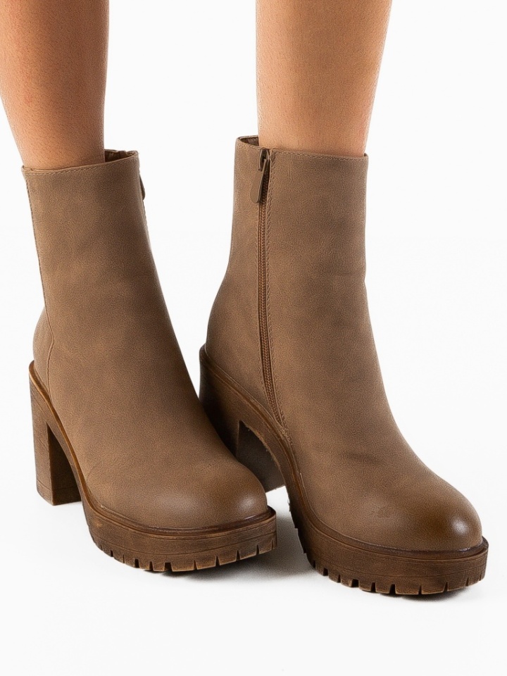 Botine dama Guevara Khaki