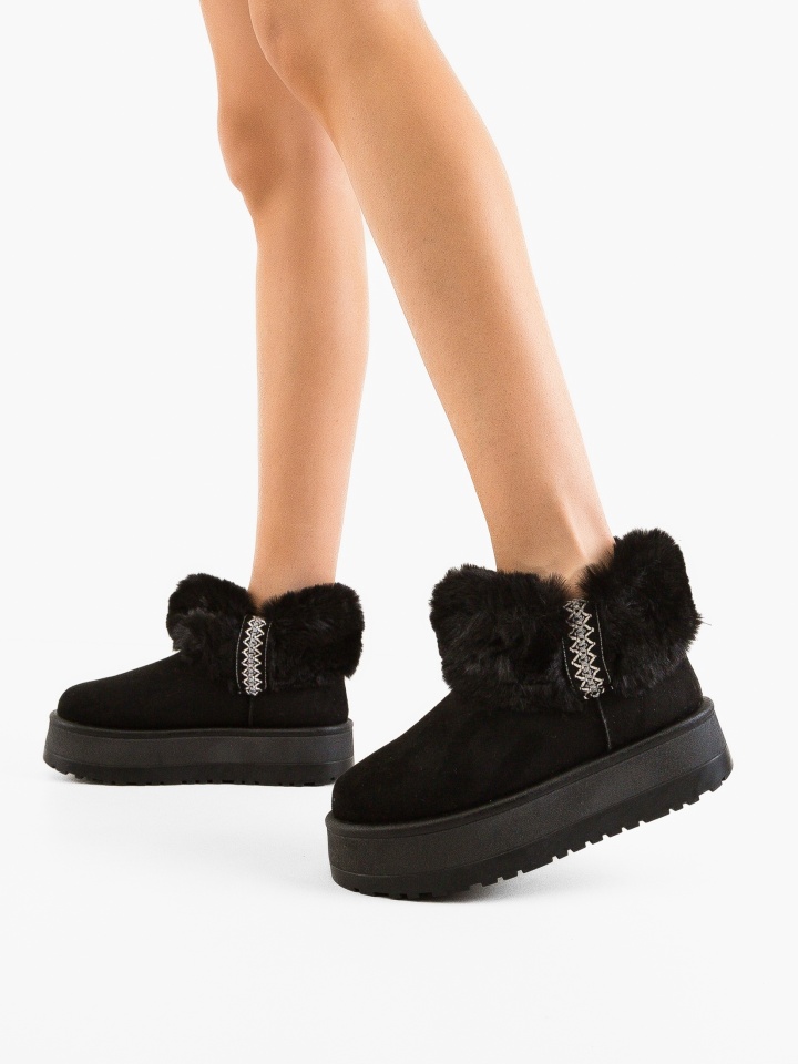 Cizme tip Ug Owers Negre