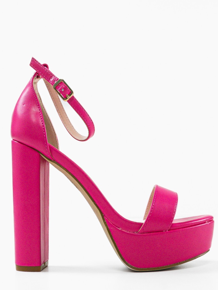 Sandale cu toc Reich Negre