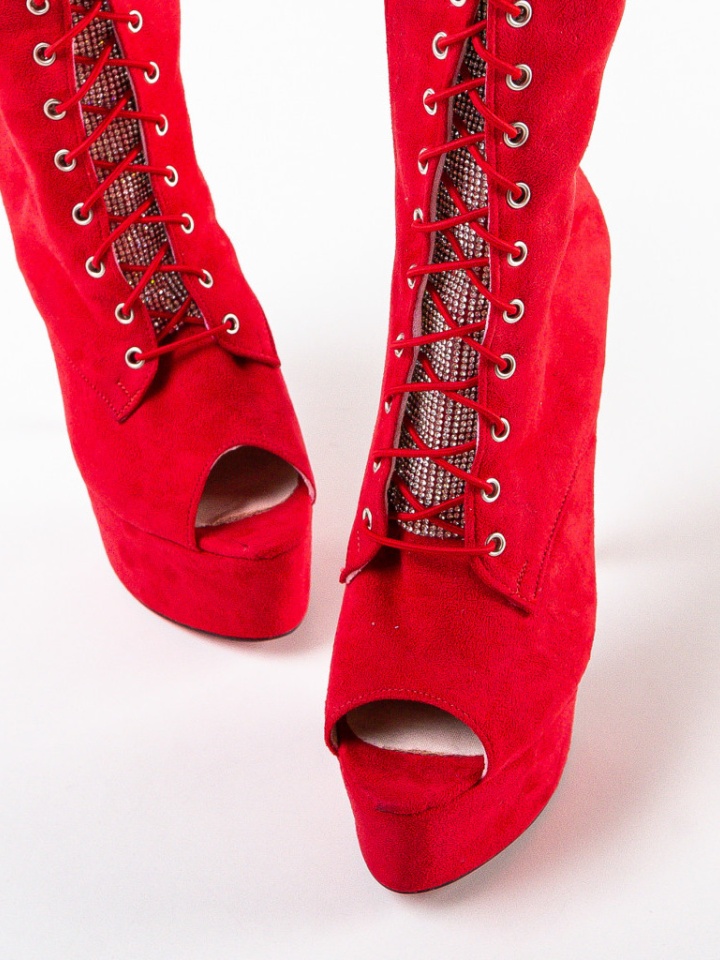 Botine dama Ryder Rosii 2