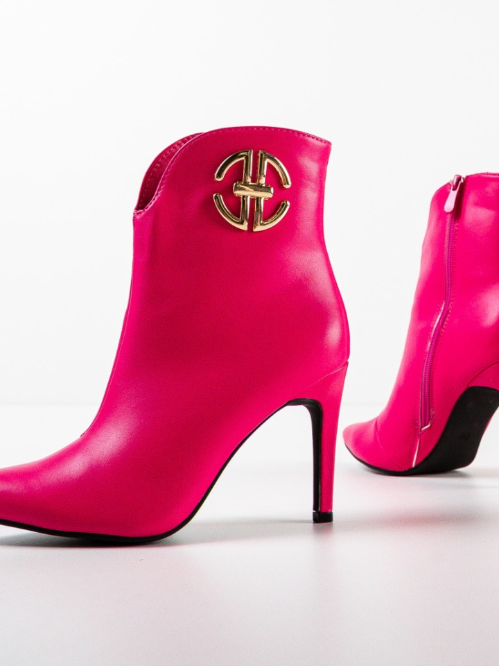 Botine dama Cassia Fuchsia
