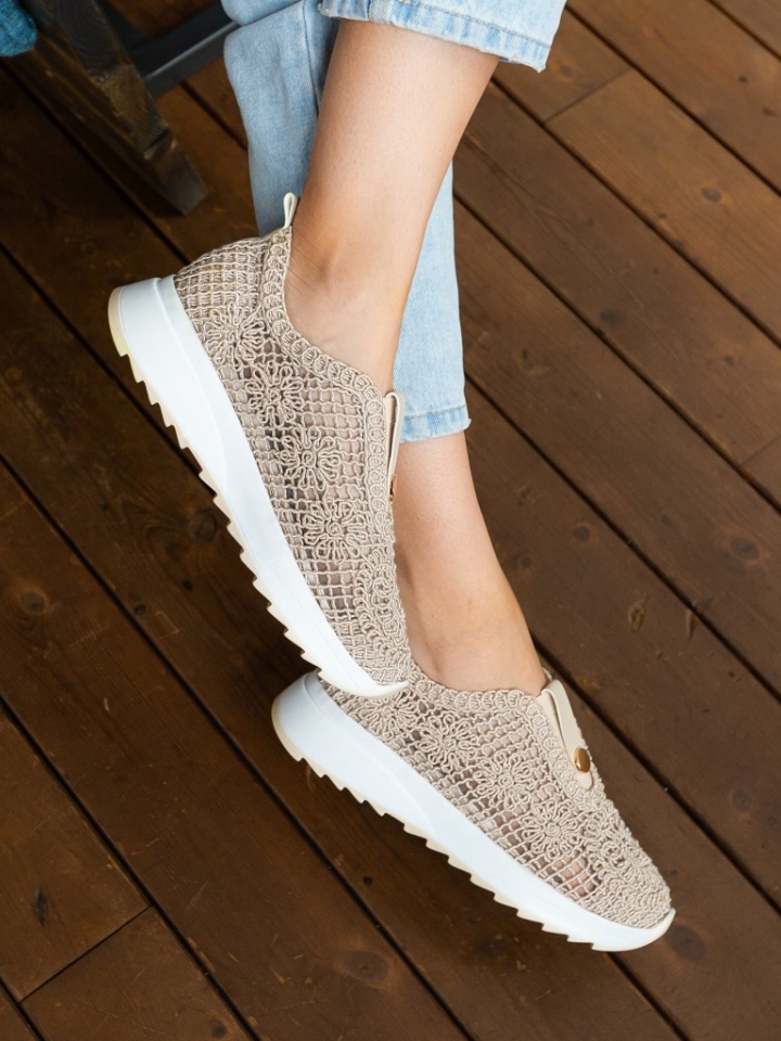 Sneakers dama Selima Bej