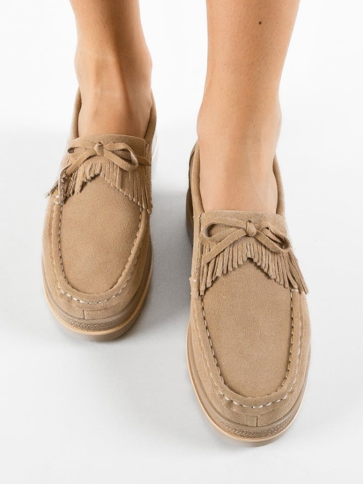 Pantofi Casual Hipok Camel